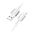 Кабель HOCO X85 USB (m)-Type-C (m) 1.0м 3.0A TPE белый (1/35/350)