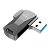 Флеш-накопитель HOCO UD5 128GB USB3.0 металл серебряный