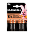 Батарейка Duracell Basic LR6 AA BL4 UPACK48 Alkaline 1.5V (48/192/16128)