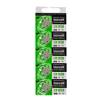 Батарейка Maxell G CR1220 BL5 Lithium 3V (5/100/2000)