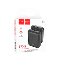 Внешний аккумулятор HOCO J96 5000mAh 2.0A 1USB/Type-C черный (1/111)