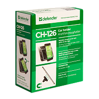 Держатель автомобильный Defender CH-126 в воздуховод магнит черный серебряный (1/100)