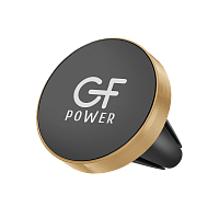 Держатель автомобильный GFPower CH-01 в воздуховод магнит золотой (1/300)