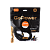 Кабель GoPower 3xRCA (m)-3xRCA (m) 5.0м ПВХ черный Premium Zip-Lock c подвесом (1/50)