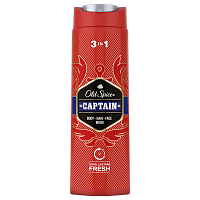 Гель для душа мужской Old Spice Captain 3 в 1 400мл