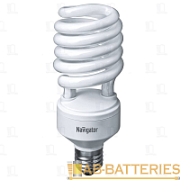 Лампа энергосберегающая Navigator T2 E27 25W 2700К 220-240V спираль