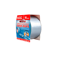 Клейкая лента Контакт ЛА 36-К10 10м универсальная каучук серый (1/6/36)