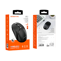Мышь беспроводная Borofone BG5 классическая USB черный (1/22/88)