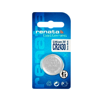 Батарейка Renata CR2430 BL1 Lithium 3V (10/300/2400) 