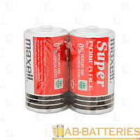 Батарейка Maxell Super Power Ace R14 C Shrink 2 Heavy Duty 1.5V