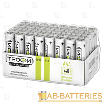 Батарейка Трофи Eco LR03 AAA bulk Alkaline 1.5V (40/960/38400)