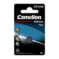Батарейка Camelion CR1225 BL1 Lithium 3V (1/10/1800) 