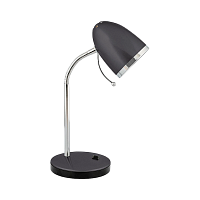 Светильник настольный Camelion KD-308 40W 230V E27 на основании черный (1/12)