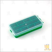 Контейнер на 9 секций зеленый