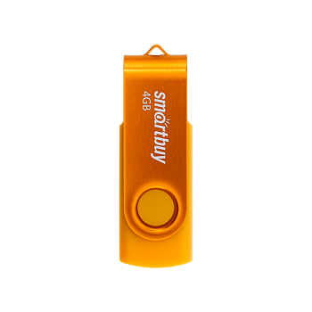 Флеш-накопитель Smartbuy Twist 4GB USB2.0 пластик желтый