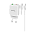 Сетевое З/У HOCO N5 1USB/Type-C 3.0A 20W PD3.0 с кабелем Type-C-Lightning белый (1/12/120)