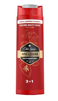 Гель для душа мужской Old Spice Epic Legend 3 в 1 400мл