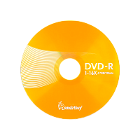 Диск DVD-R Smartbuy 4.7GB 16x cake box (50/250) 