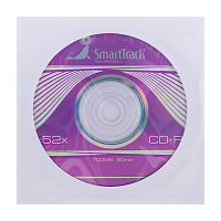Диск CD-R SmartTrack 700MB 52x в конверте (1/200) 