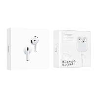 Наушники вставные HOCO EW83 bluetooth 5.4 с микр. белый (1/20/200) 