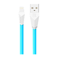 Кабель Remax RC-030I Alien USB (m)-Lightning (m) 1м 2.1A синий