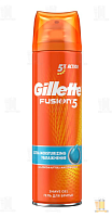 Гель для бритья Gillette FUSION увлажняющий 200мл (1/3/6)
