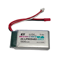 Аккумулятор ET 2S-LP903462-20CJ Li-Pol, 7.4В, 1500мАч (1/10)