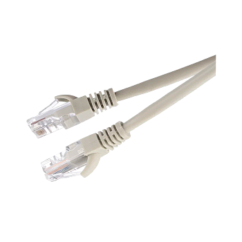 Патч-корд GoPower RJ-45 (m)-RJ-45 (m) 20м кат.5е ПВХ 26AWG CCA серый в пакете (1/20)