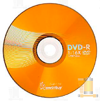 Диск DVD-R Smartbuy 4.7GB 16x Shrink 50 (50/600)