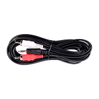Кабель 5Bites AC35J2R-015M Jack 3.5mm (m)-2xRCA (m) 1.5м черный