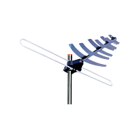 ТВ-Антенна наружная Вектор AR-807 активная с питанием с усилителем DVB-T/T2 (1/10)