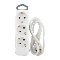Удлинитель Старт S Comfort 3р.С/З 16A 3.0м ПВС IP20 с защитой от детей белый (1/20)