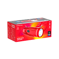 Портативная колонка Borofone BR7 bluetooth 5.0 microSD фонарик красный (1/40)