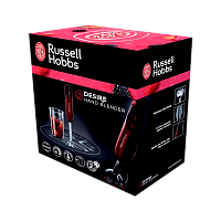 Блендер Russell Hobbs 18976-56 Desire 400W 2 скорости красный черный 