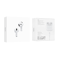 Наушники вставные HOCO EW83 bluetooth 5.4 с микр. белый (1/20/200)