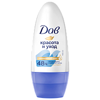 Дезодорант женский Dove Красота и уход роликовый 50мл 