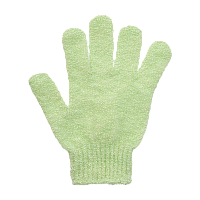 Мочалка для тела Банные штучки перчатка 19см x 16см зеленый (1/30)