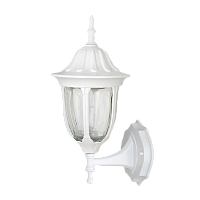 Светильник садово-парковый Camelion 4501 60W 230V E27 IP43 настенный белый (1/10)