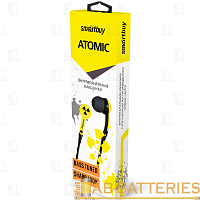 Наушники внутриканальные Smartbuy Atomic желтый (1/50) 