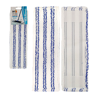 Насадка для швабры Рыжий кот BRILLIANCE микрофибра 44х13см ассорти (1/30)