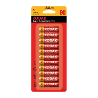 Батарейка Kodak Extra R6 AA BL10+1 Heavy Duty 1.5V (11/264/28512)