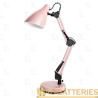 Светильник настольный Camelion KD-331 40W 230V E27 на основании розовый (1/6)