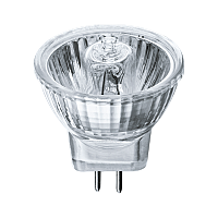 Лампа галогенная Navigator MR11 GU5.3 50W 3000К 230V софит 35мм прозрачная (1/10/200)