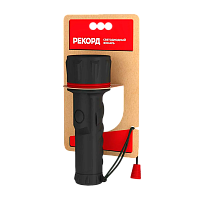 Фонарь универсальный Рекорд ММ-0207 7LED от батареек черный (1/6/60)