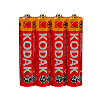 Батарейка Kodak Extra R03 AAA Shrink 4 Heavy Duty 1.5V (4/40/200/57600)