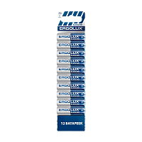 Батарейка Ergolux LR6 AA bl12 ПРОМО Alkaline 1.5V