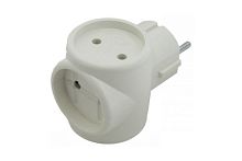 Разветвитель Без бренда БС-5 3р.Б/З 10A белый