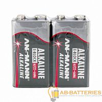 Батарейка ANSMANN RED  6LR61  SR2, в упак 20 шт