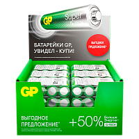 Батарейка GP Super G-Tech LR6 AA Shrink 4 Alkaline 1.5V (4/96/384)