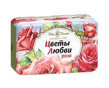 Мыло Невская Косметика Цветы любви Роза 90г (1/72)
